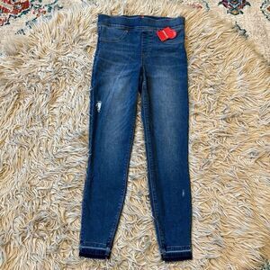 NWT Spanx distressed skinny jean jeggings size small